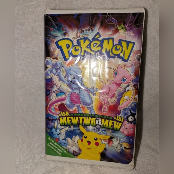 Pokemon VHS Movie 1997 Pre-owned - Picture 2 of 5